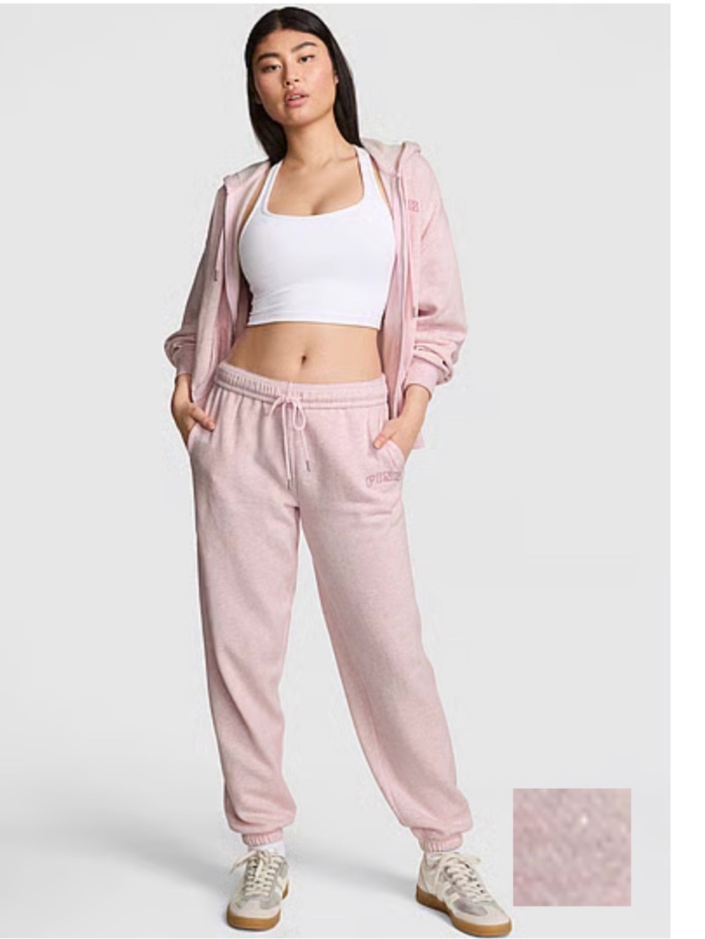 PINK Victoria’s Secret Campus Fleece Sweatpants